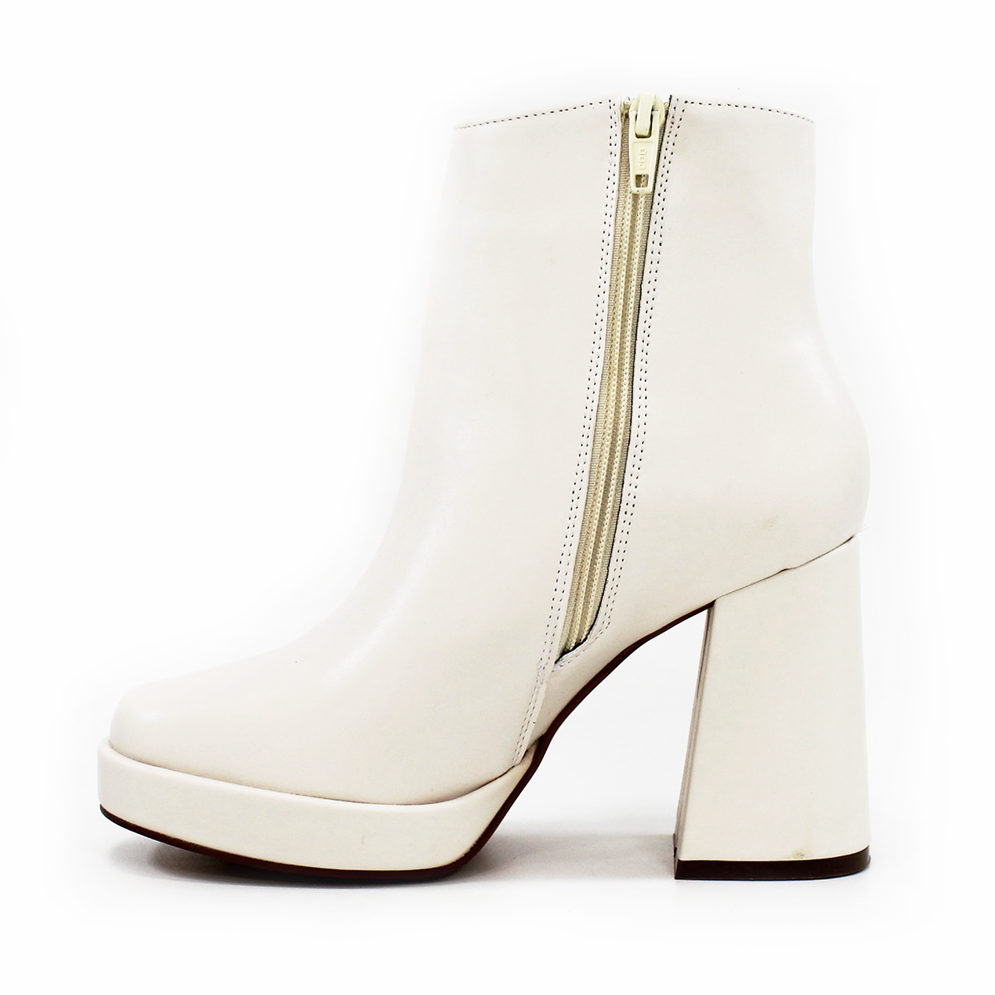 Botín de Plataforma con Cierre color Late de Dama LADY PAULINA