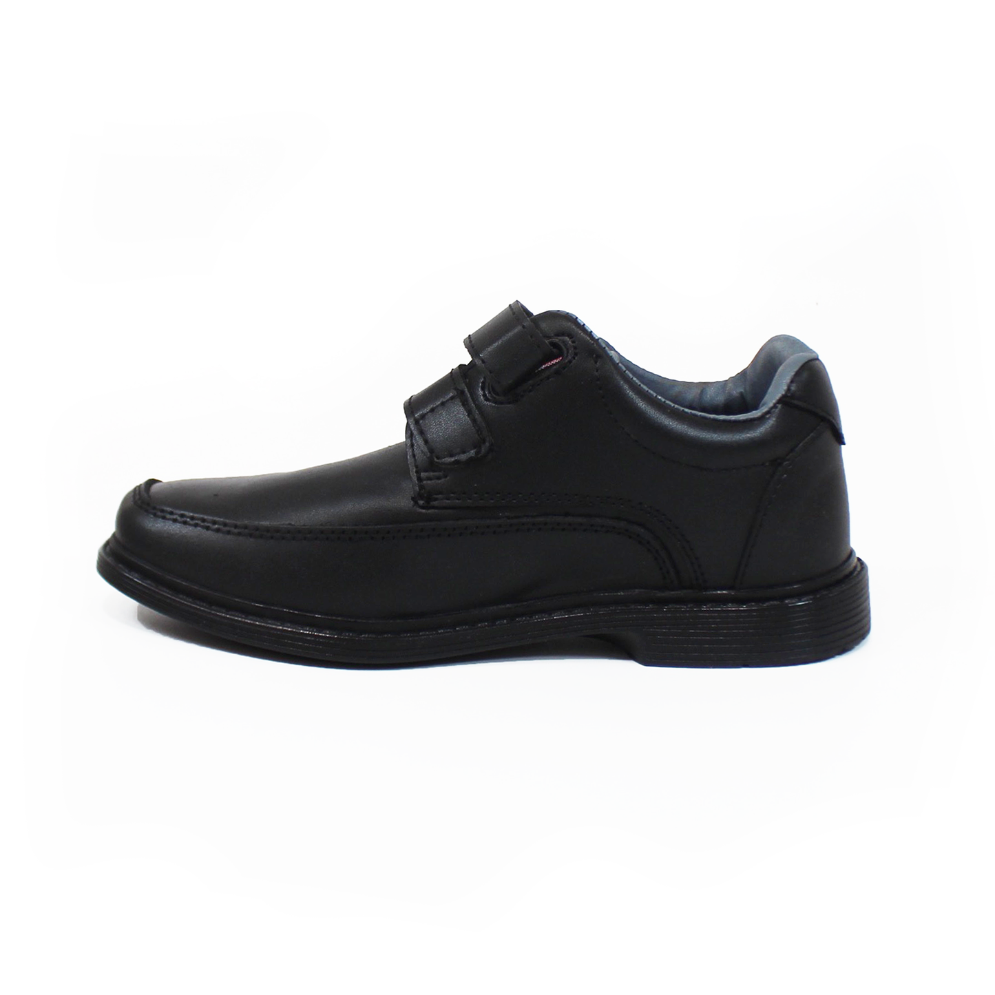Zapato Escolar de Niño Negro Doble con Velcro VAVITO