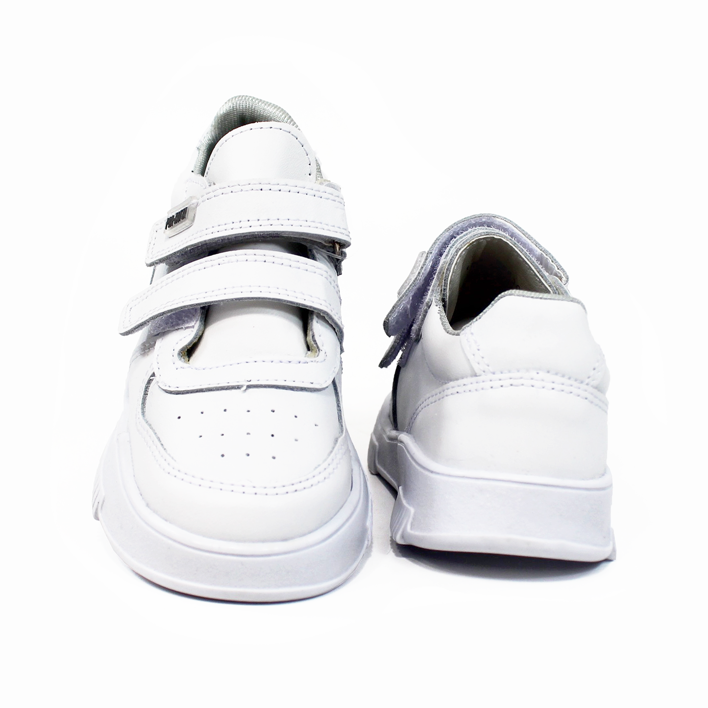 Tenis Escolar de Piel Unisex con Doble Velcro MATATA by JAKUNA
