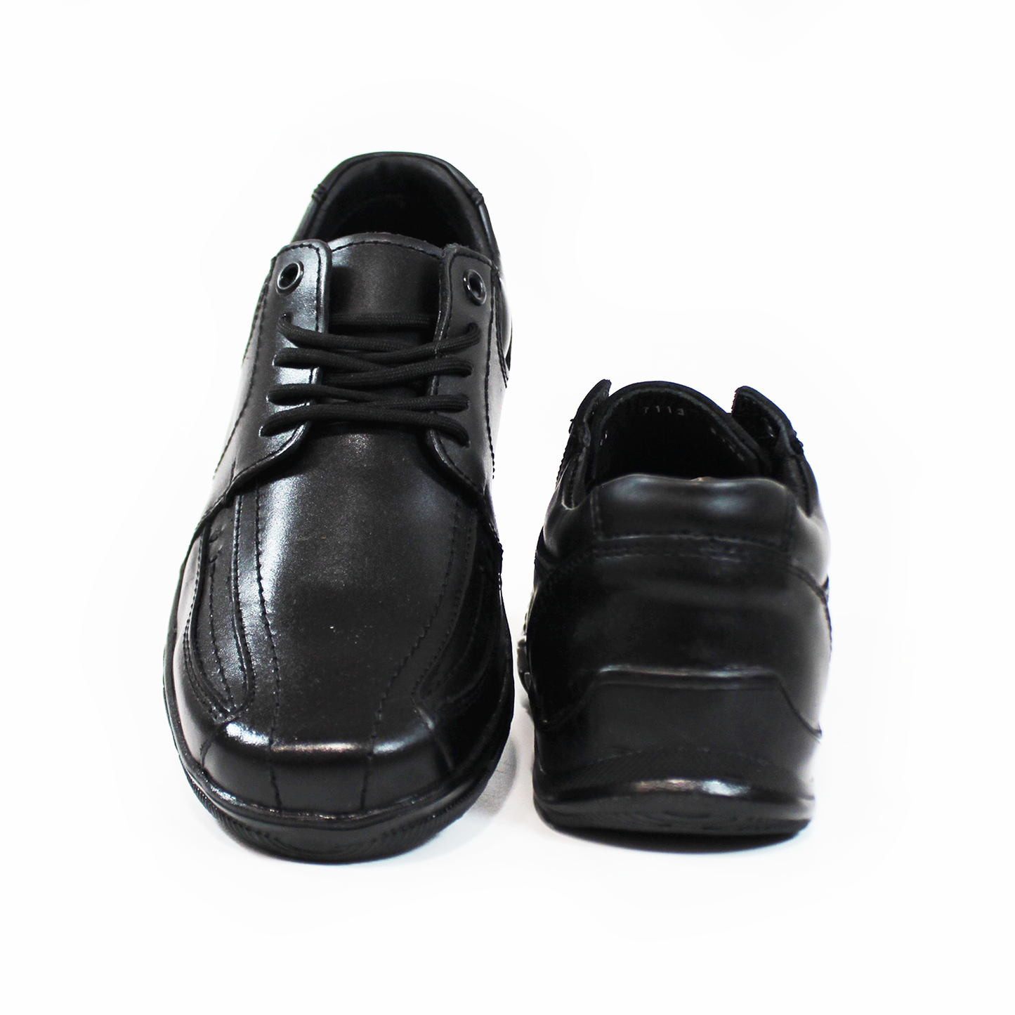 Zapato Escolar Negro de Cintas Juvenil NEVADA