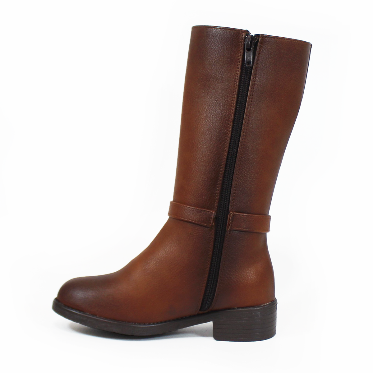Bota Campera de Niña Tan con Detalles Dorados WILDCAT