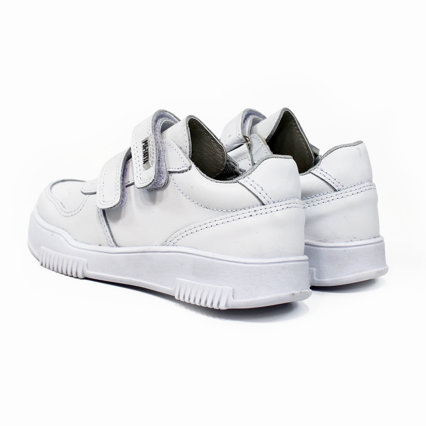 Tenis Escolar de Piel Unisex con Doble Velcro MATATA by JAKUNA