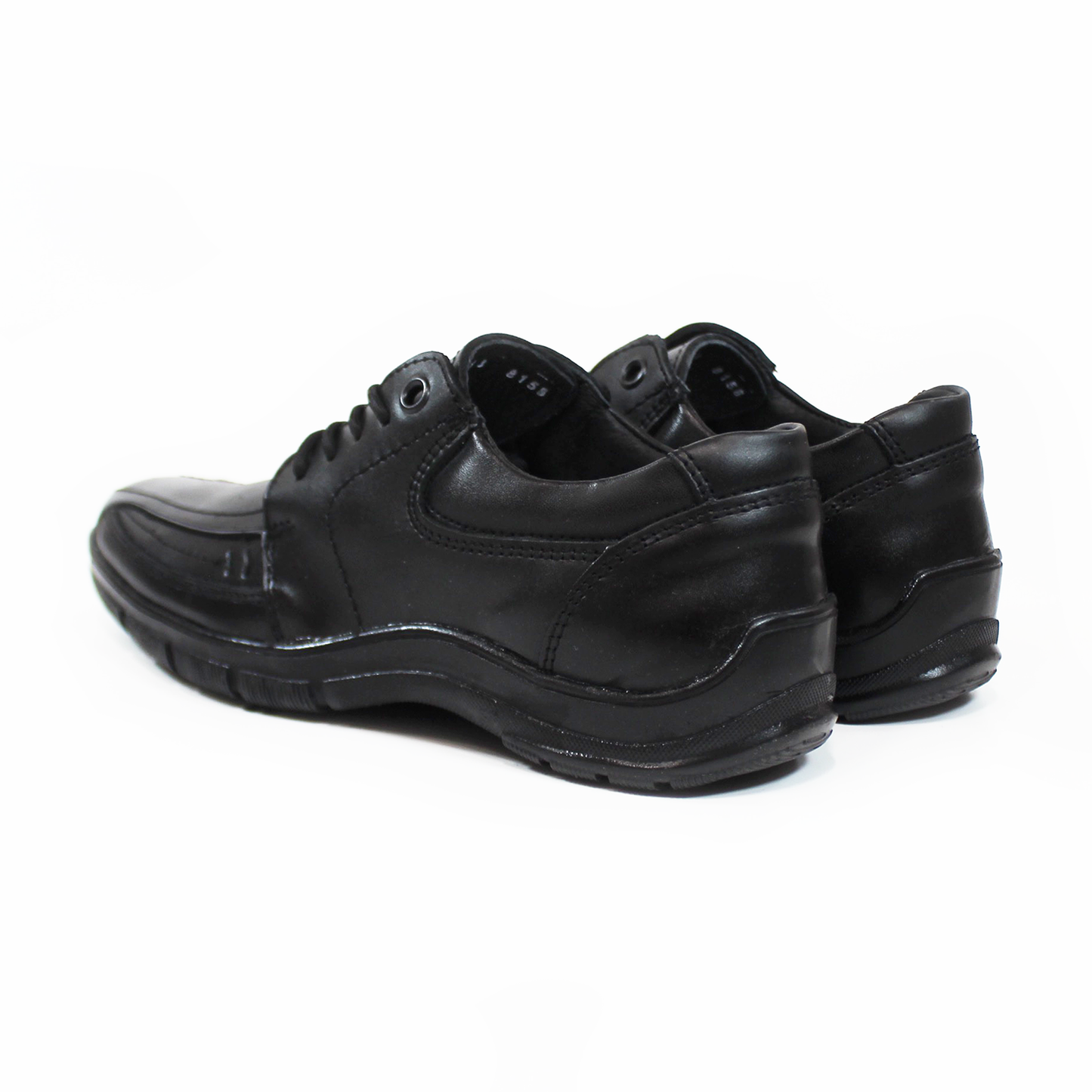 Zapato Escolar Negro de Cintas Juvenil NEVADA