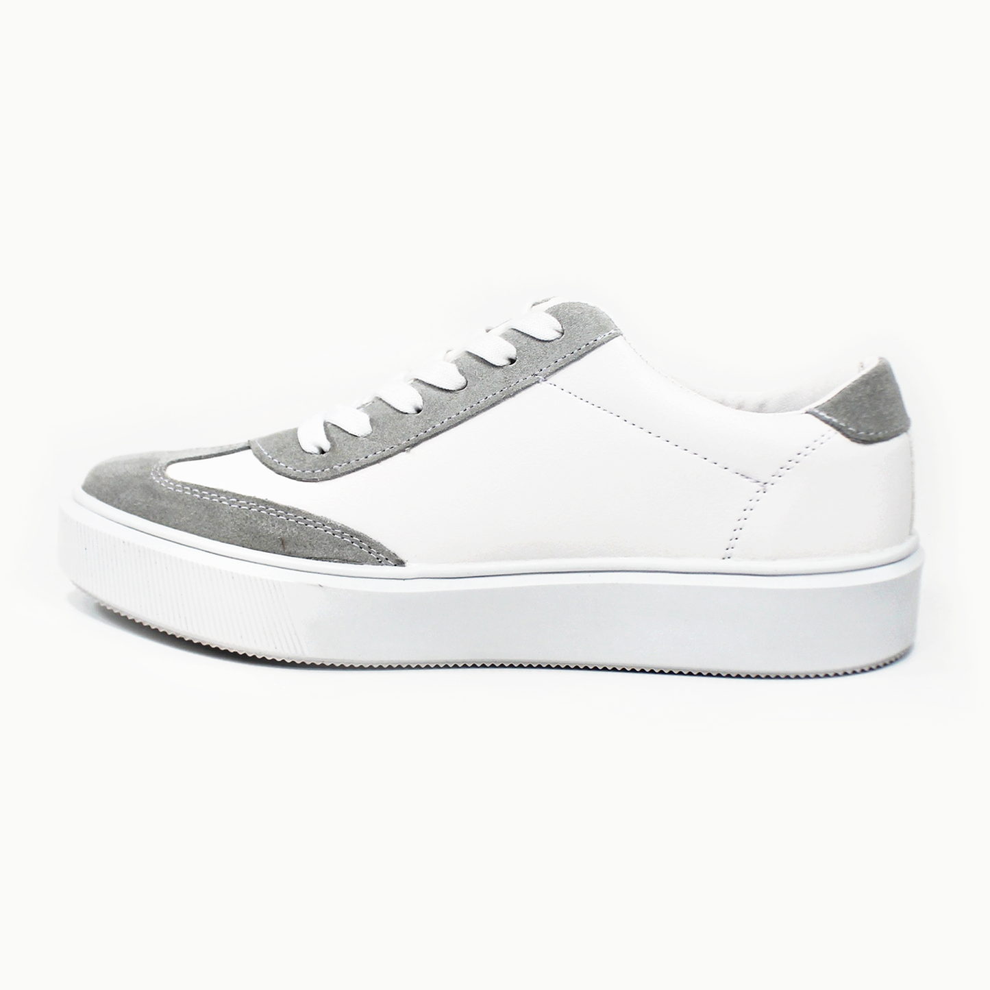 Sneaker Tenis Casual Blanco con Gris de Hombre de Caballero JACOME