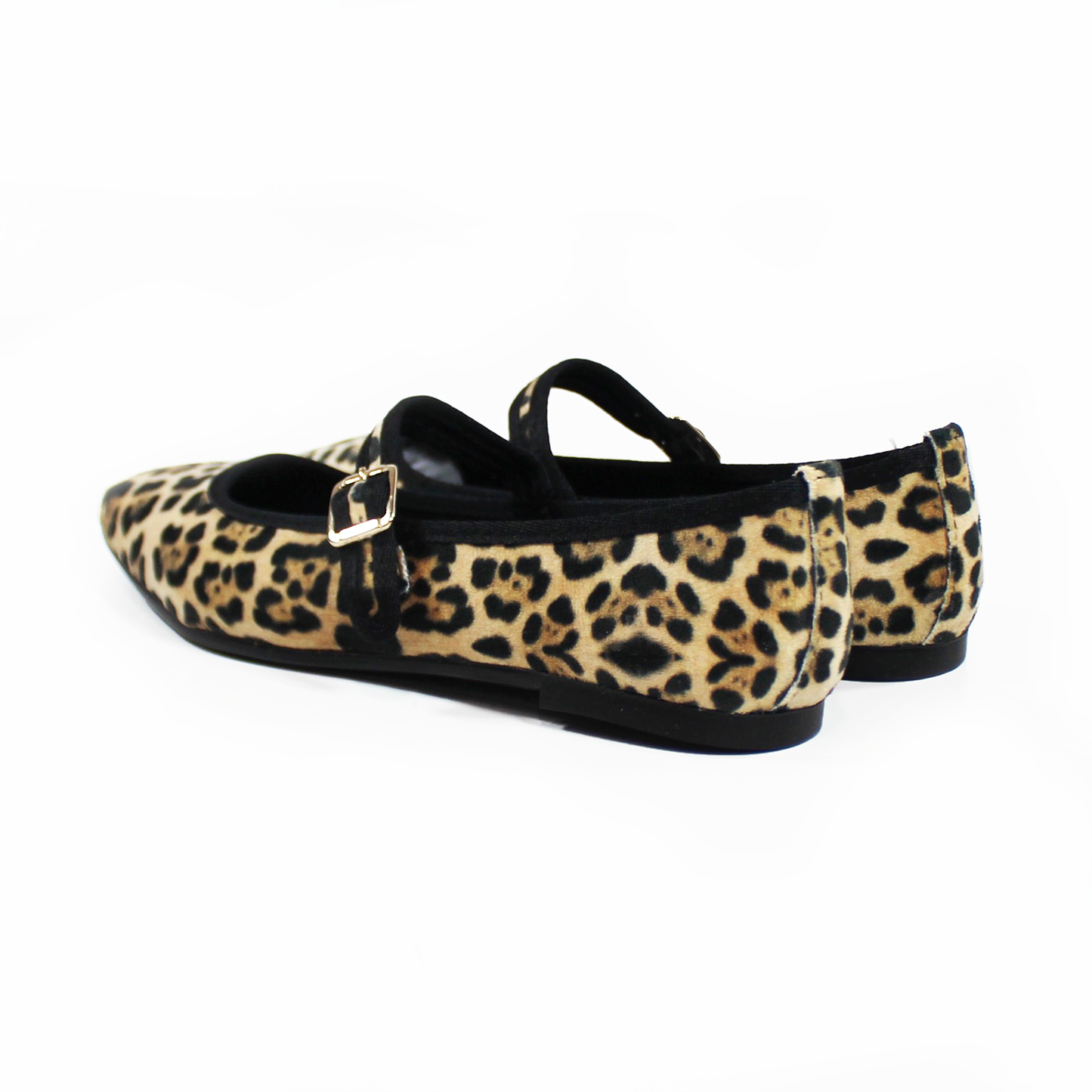 Mary Jane Flat Leopardo Print Melle NOMADAS de Dama