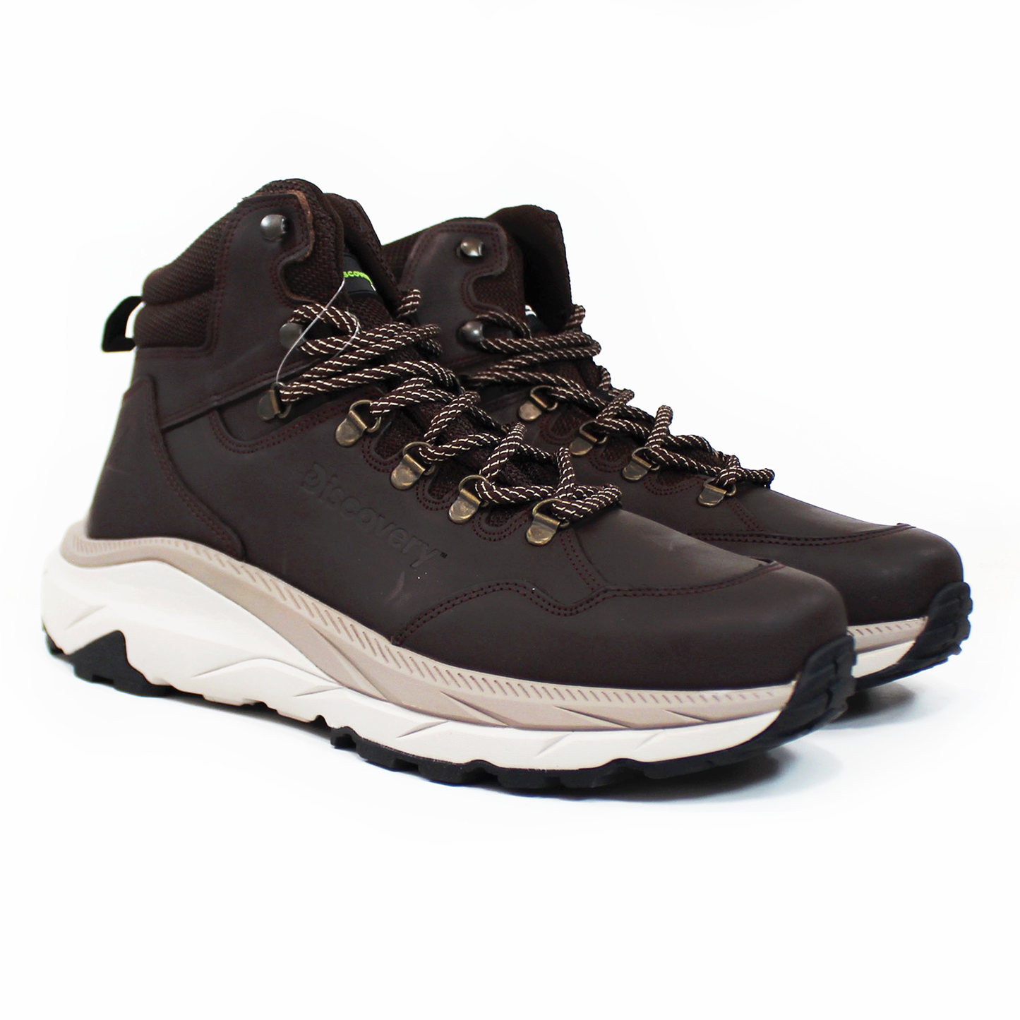 Bota Outdoor Chocolate Todo Terreno para Caballero DISCOVERY