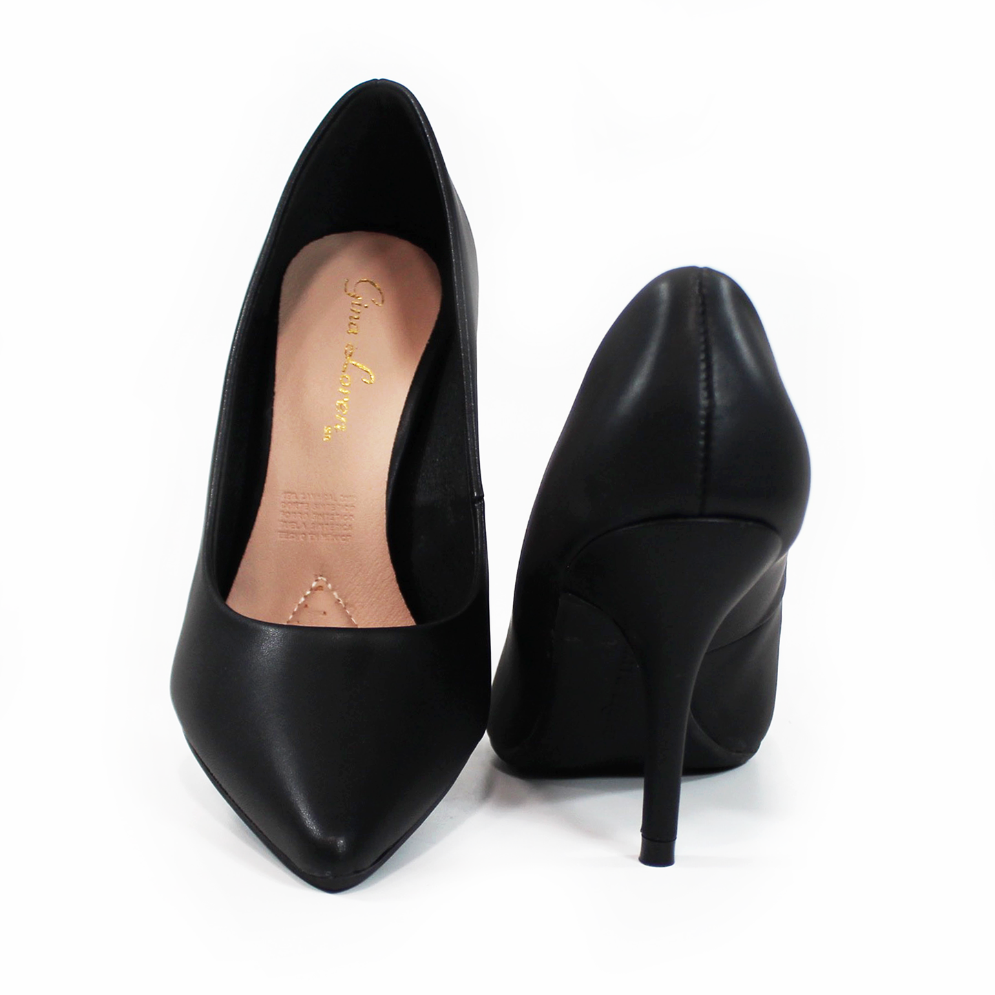 Stiletto Negro con Memory Foam de Dama G.LOREN