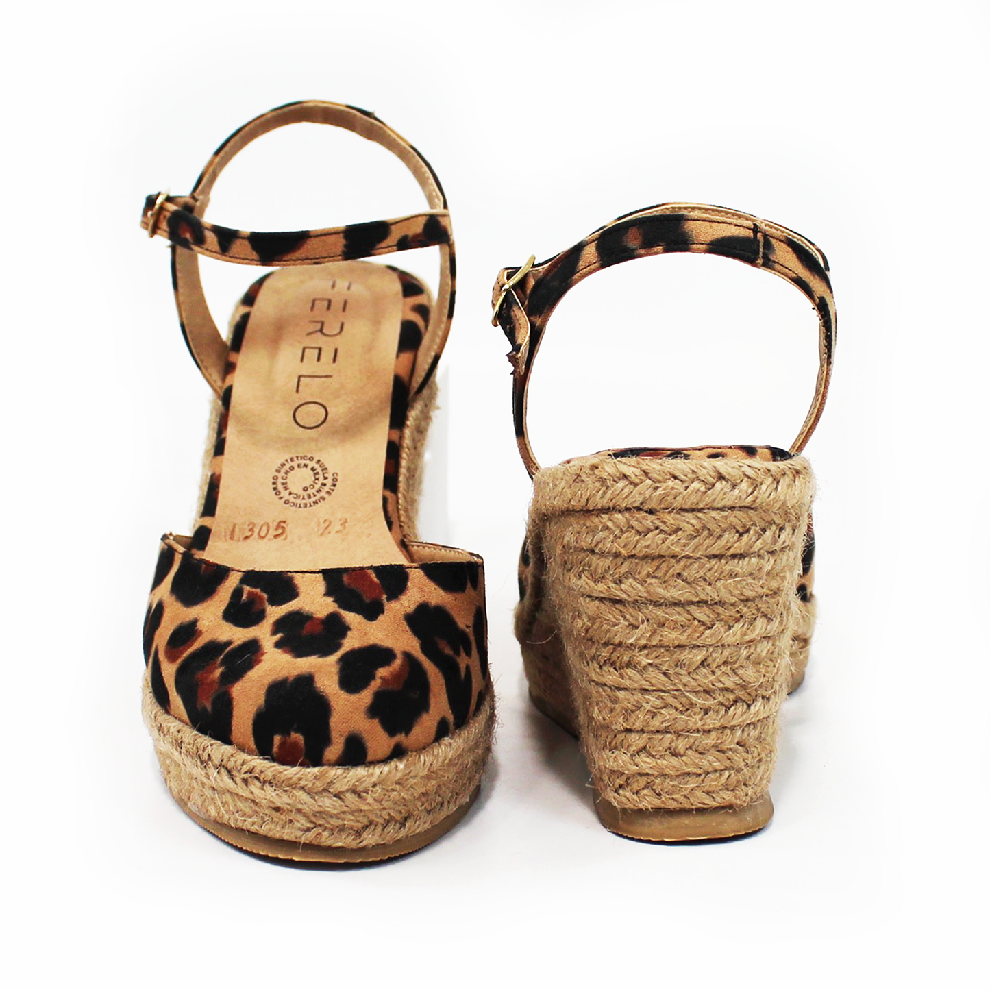 Alpargata Animal Print Cuña con Pulsera FERELO