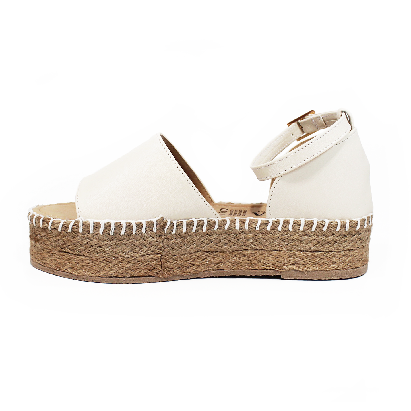 Alpargata de Plataforma Late con Pulsera y Punta Abierta TACZA