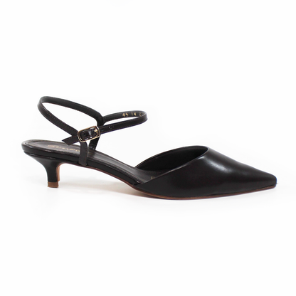 Kitten Heel Puntal Moka Chocolate con Pulsera de Dama SENTIES