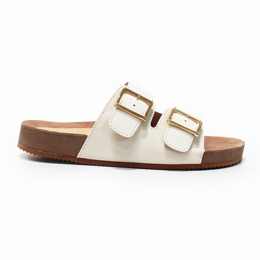 Sandalias de Piso Doble Hebilla Late de Dama TACZA