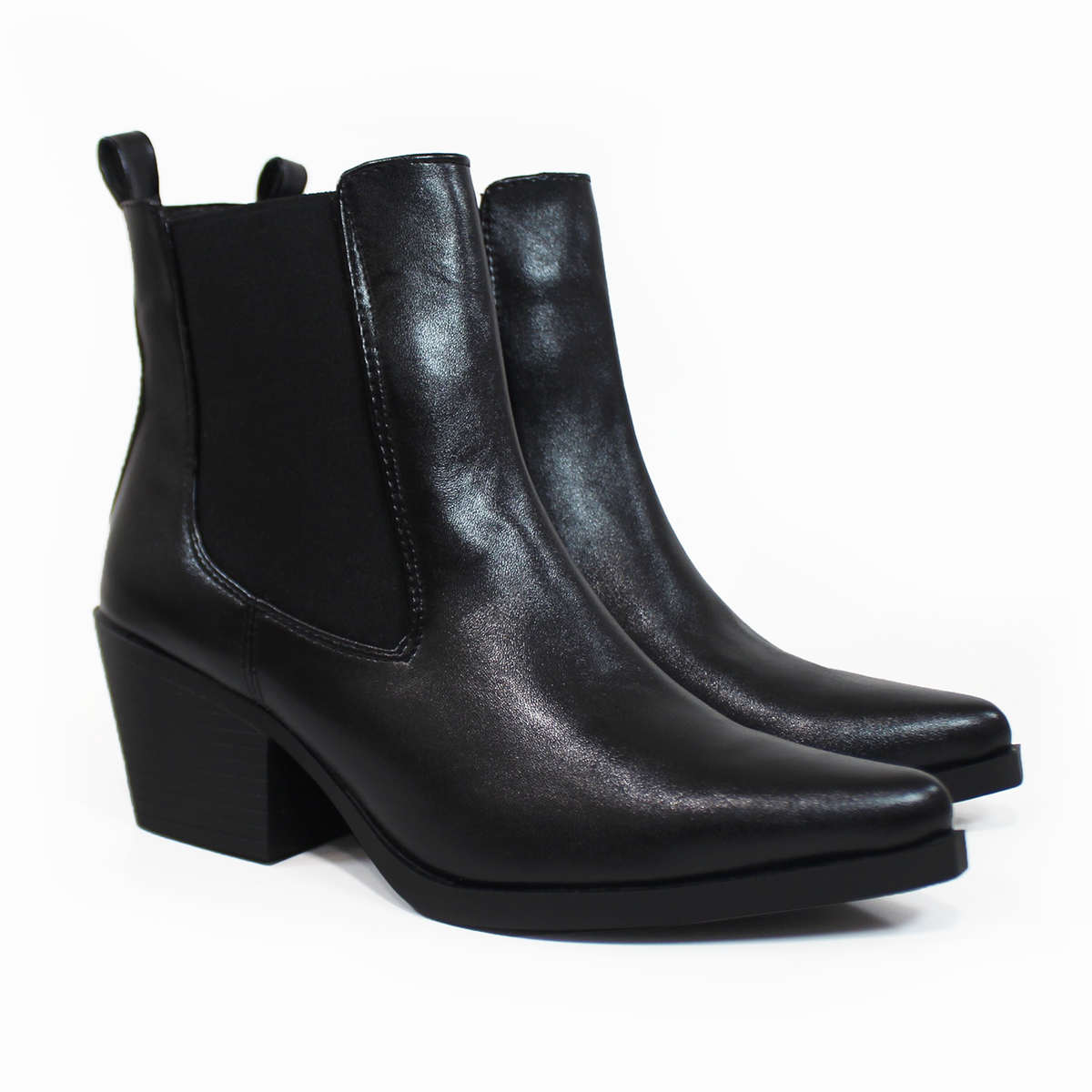 Botin Chelsea Vaquero NOMADAS Negro de Dama