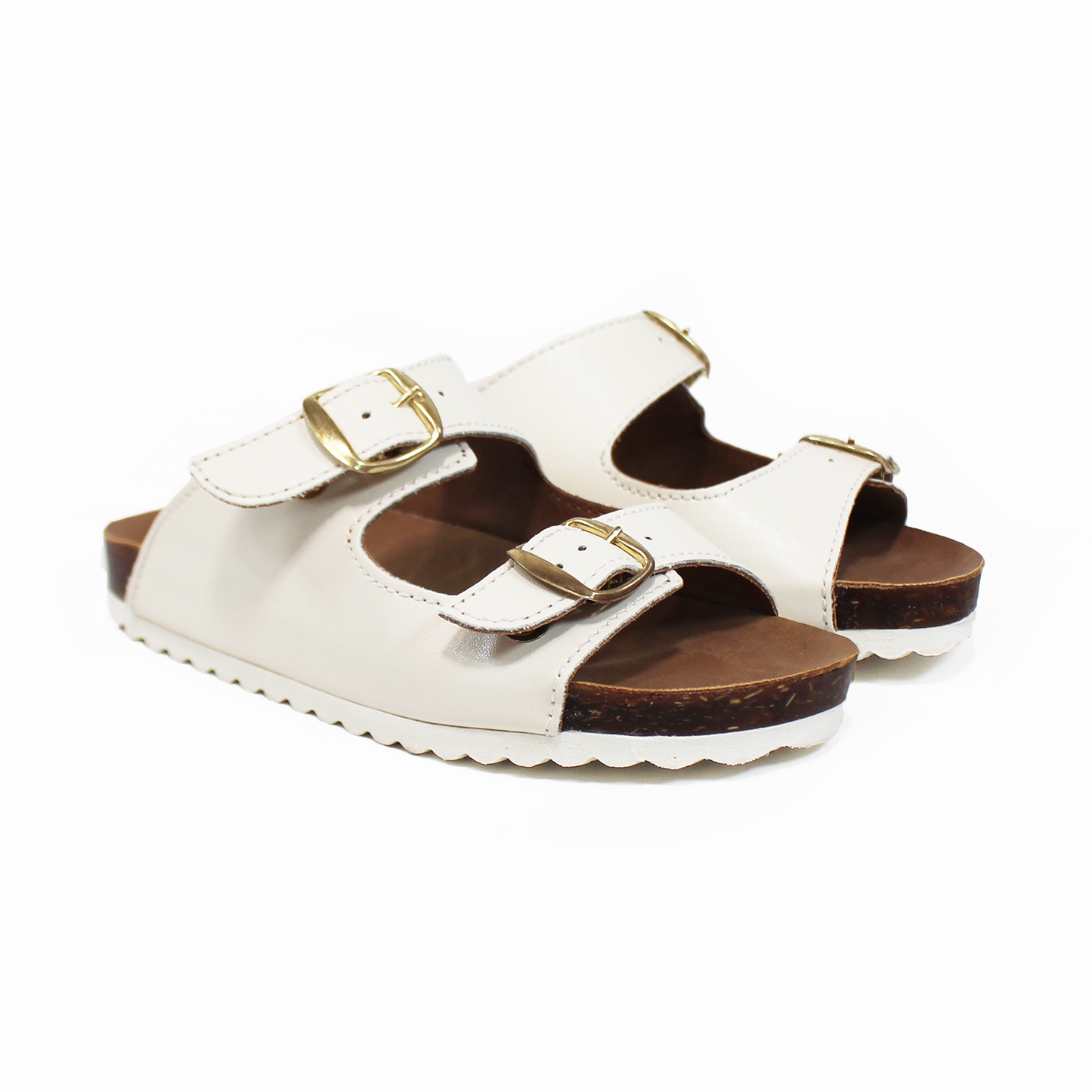 Sandalia NOMADAS Infantil Unisex doble Hebilla Late con suela Corcho