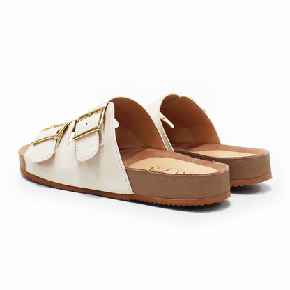Sandalias de Piso Doble Hebilla Late de Dama TACZA
