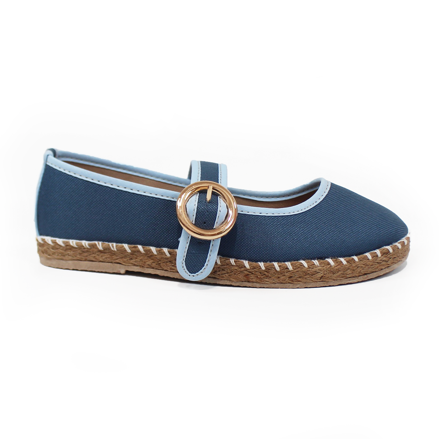 Alpargata Mary Jane Azul TACZA