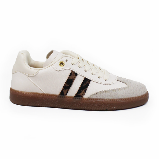 Sneaker Late con Leopard Print dupe Samba de Dama TACZA