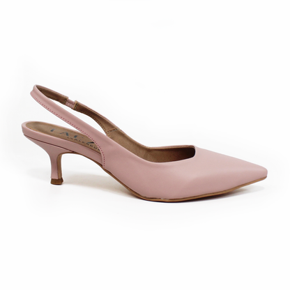 Zapatilla Kitten Rosa Palo Slingback de Dama TACZA