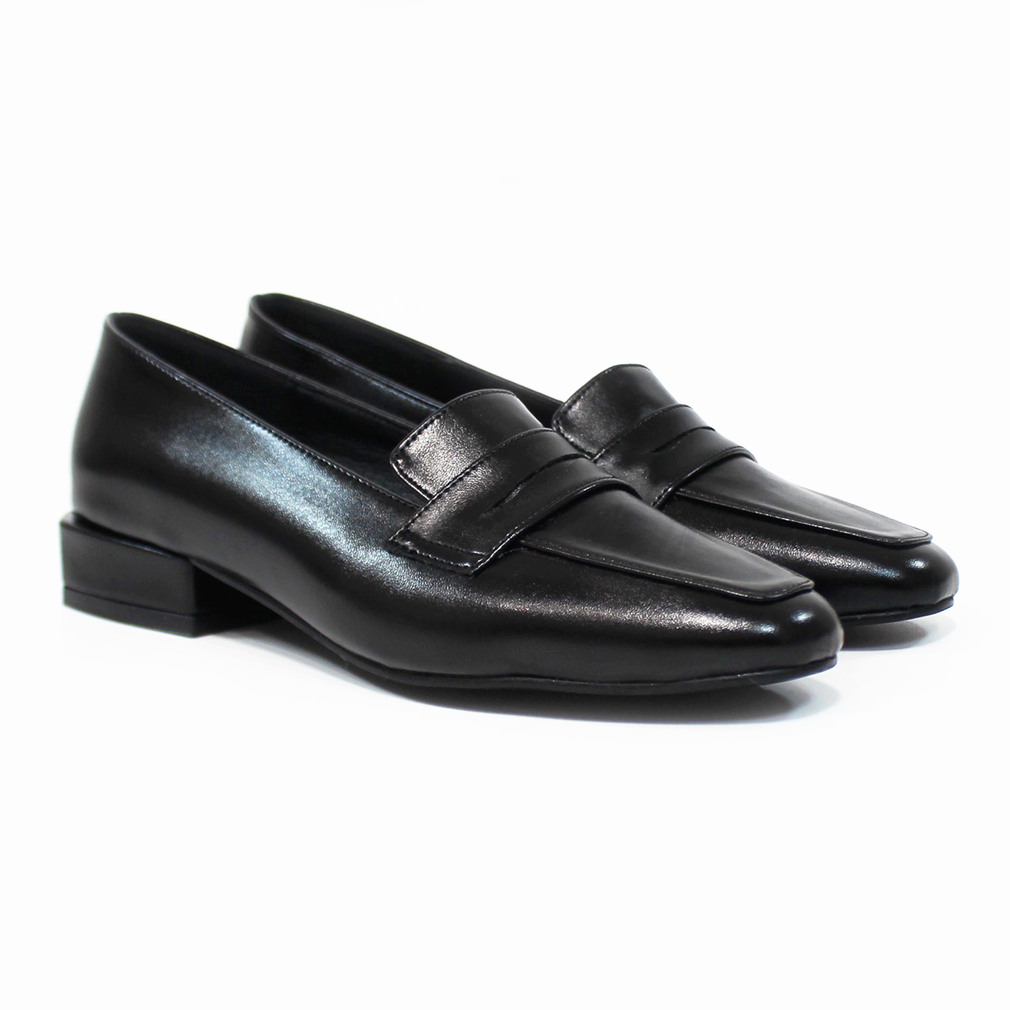 Mocasín Clásico Negro de Dama TACZA