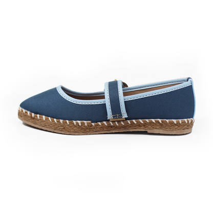 Alpargata Mary Jane Azul TACZA