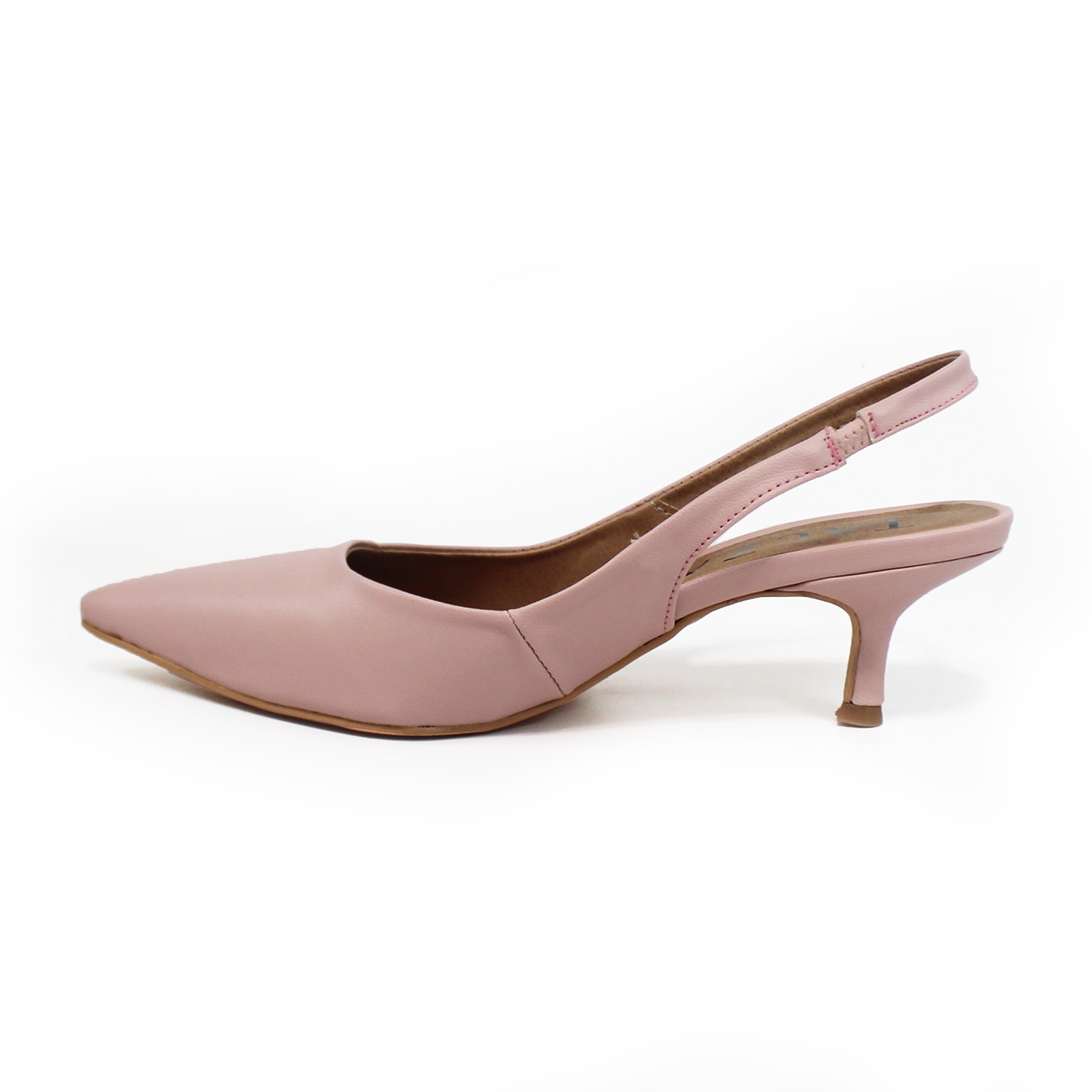 Zapatilla Kitten Rosa Palo Slingback de Dama TACZA