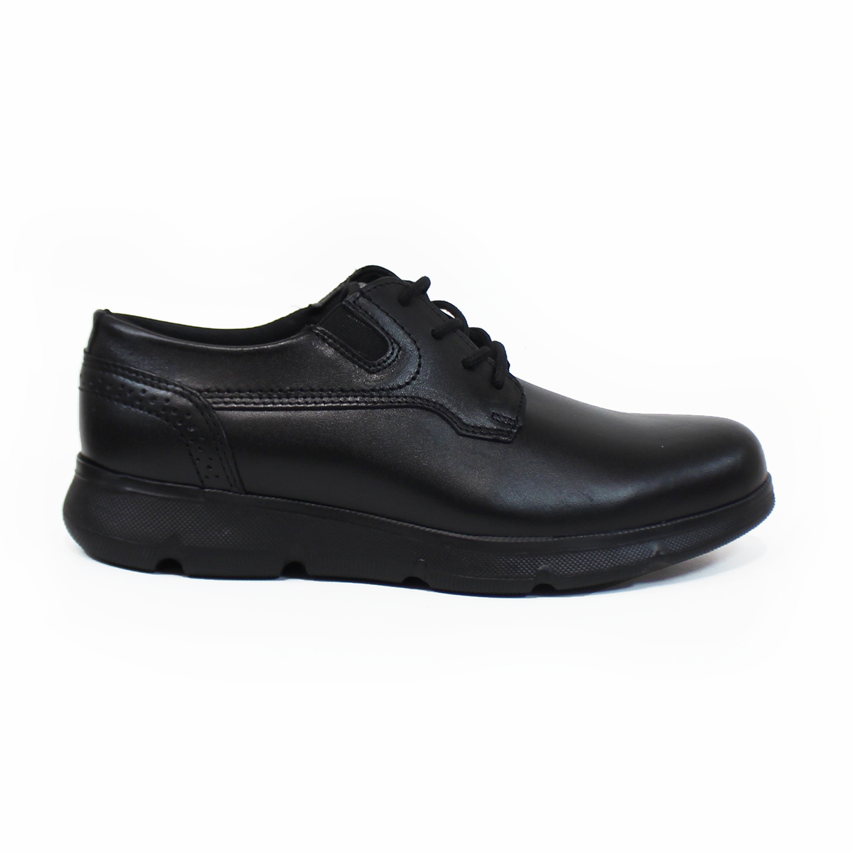 Zapato Casual de Piel Negro de Hombre VERDETABACO
