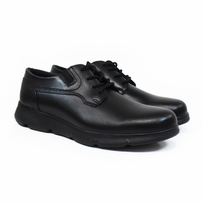 Zapato Casual de Piel Negro de Hombre VERDETABACO