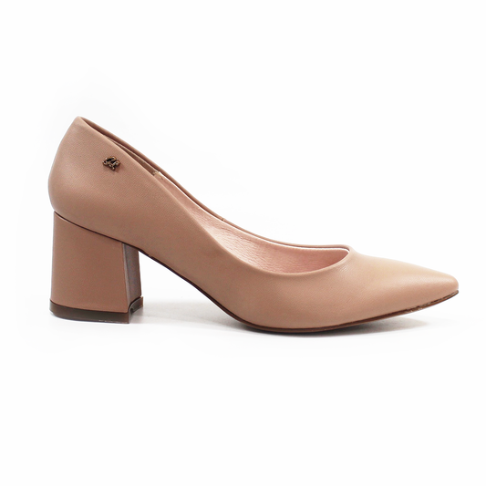 Zapatilla Tacón Bajo Cuadrado Maquillaje con Memory Foam de Dama G.LOREN