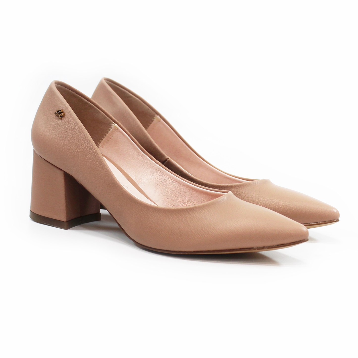 Zapatilla Tacón Bajo Cuadrado Maquillaje con Memory Foam de Dama G.LOREN