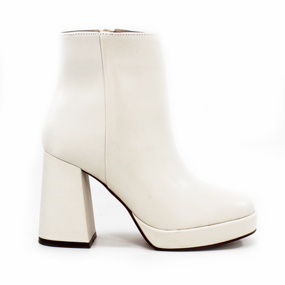 Botín de Plataforma con Cierre color Late de Dama LADY PAULINA