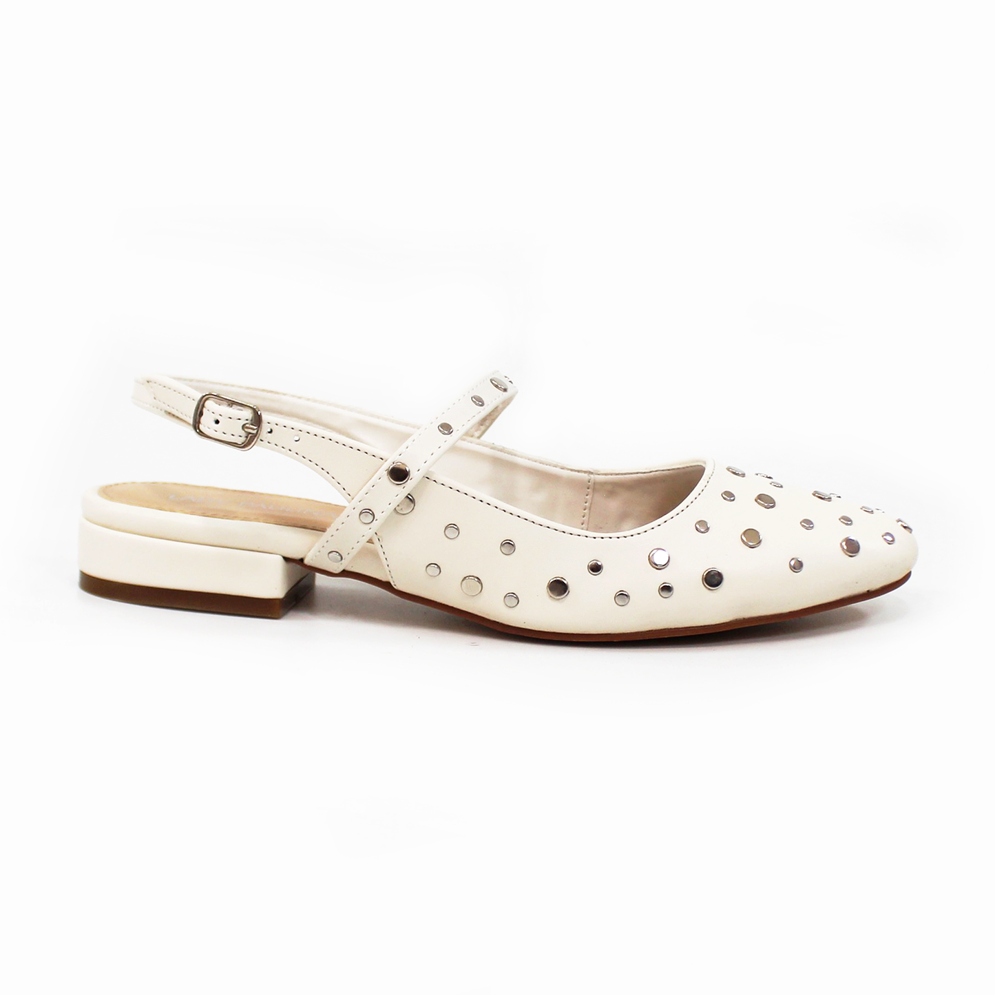 Flat Late con Estoperoles Slingback de Dama LADY PAULINA