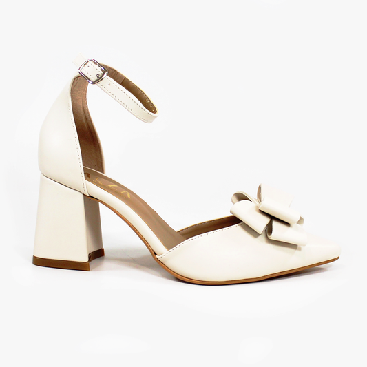 Zapatilla Puntal con Moño y Talón Pulsera Late TACZA