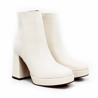 Botín de Plataforma con Cierre color Late de Dama LADY PAULINA