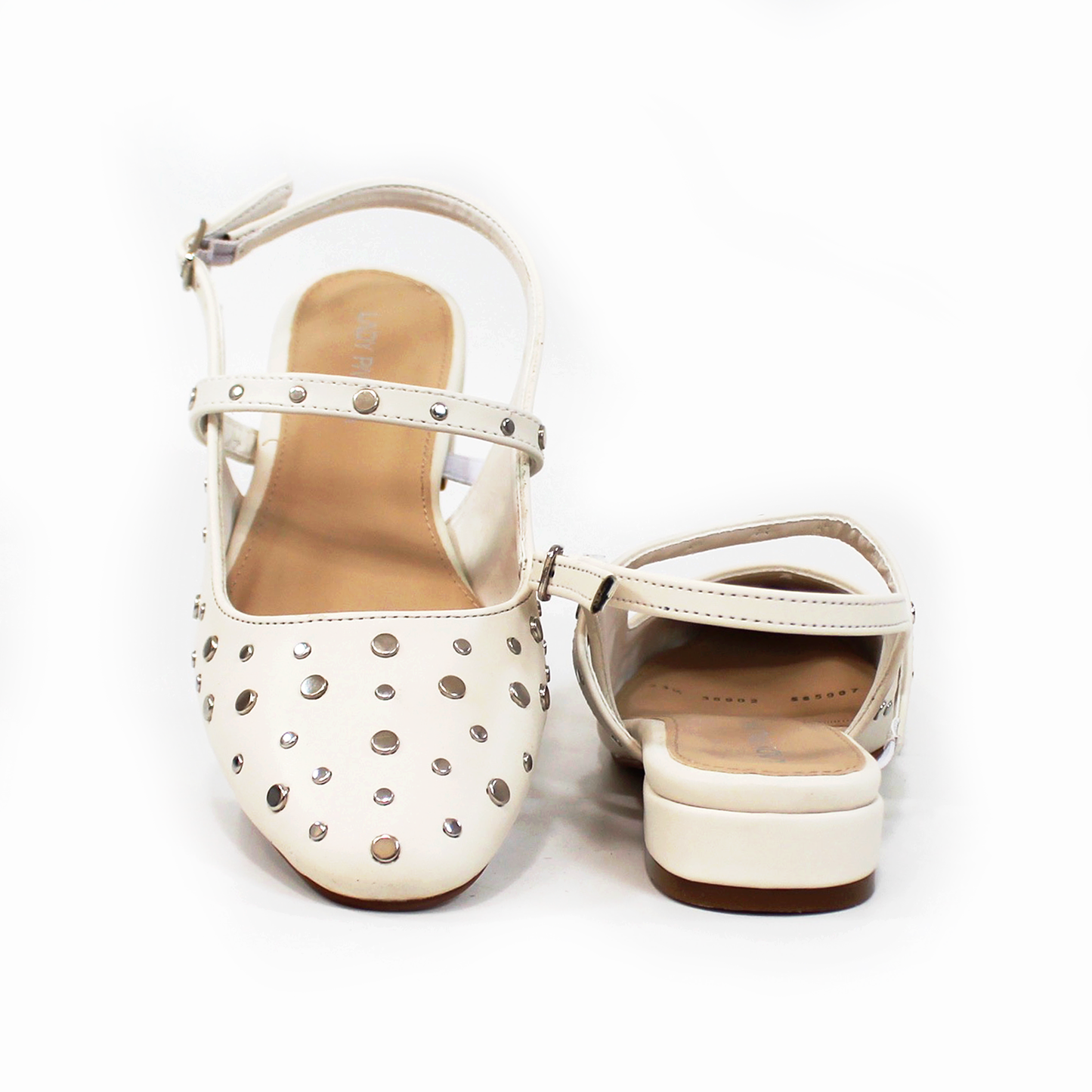 Flat Late con Estoperoles Slingback de Dama LADY PAULINA