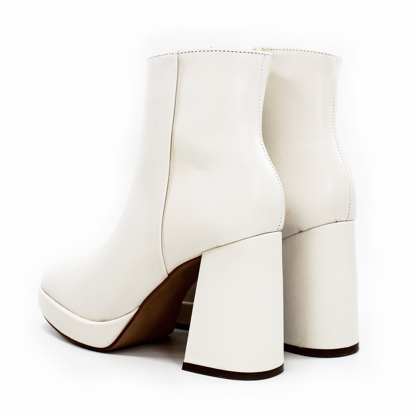 Botín de Plataforma con Cierre color Late de Dama LADY PAULINA