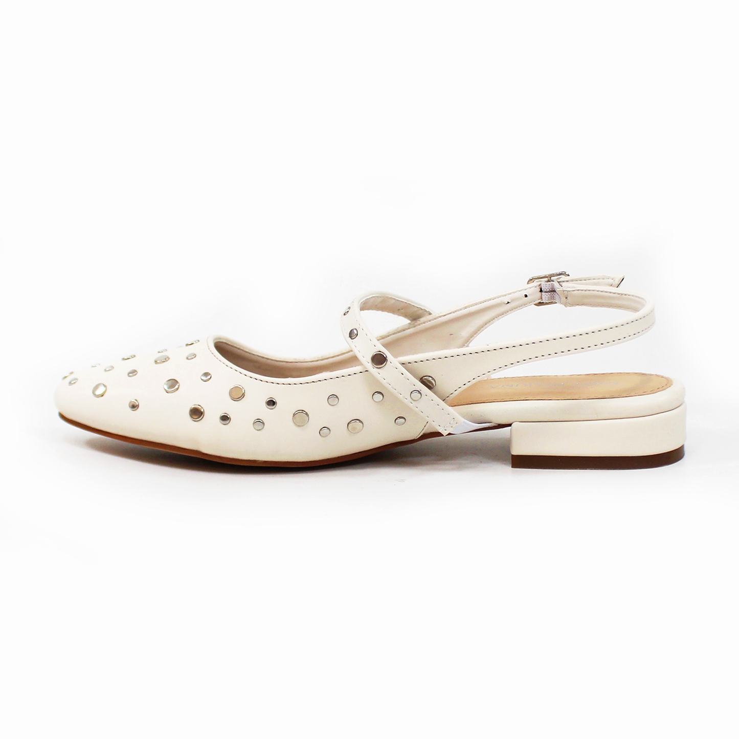 Flat Late con Estoperoles Slingback de Dama LADY PAULINA