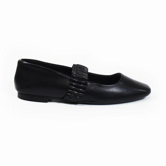 Flat Negro con Elástico en Empeine TACZA