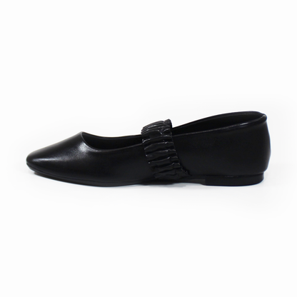 Flat Negro con Elástico en Empeine TACZA