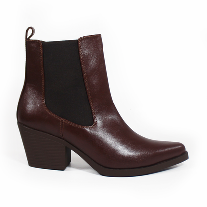 Botin Chelsea Vaquero NOMADAS Café Madera de Dama
