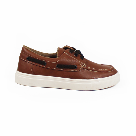 Mocasín Top Slider Niño Juvenil Café de Niño VAVITO