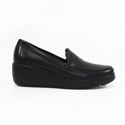 Zapato Confort Casual con Plataforma Negro para Dama NOMADAS