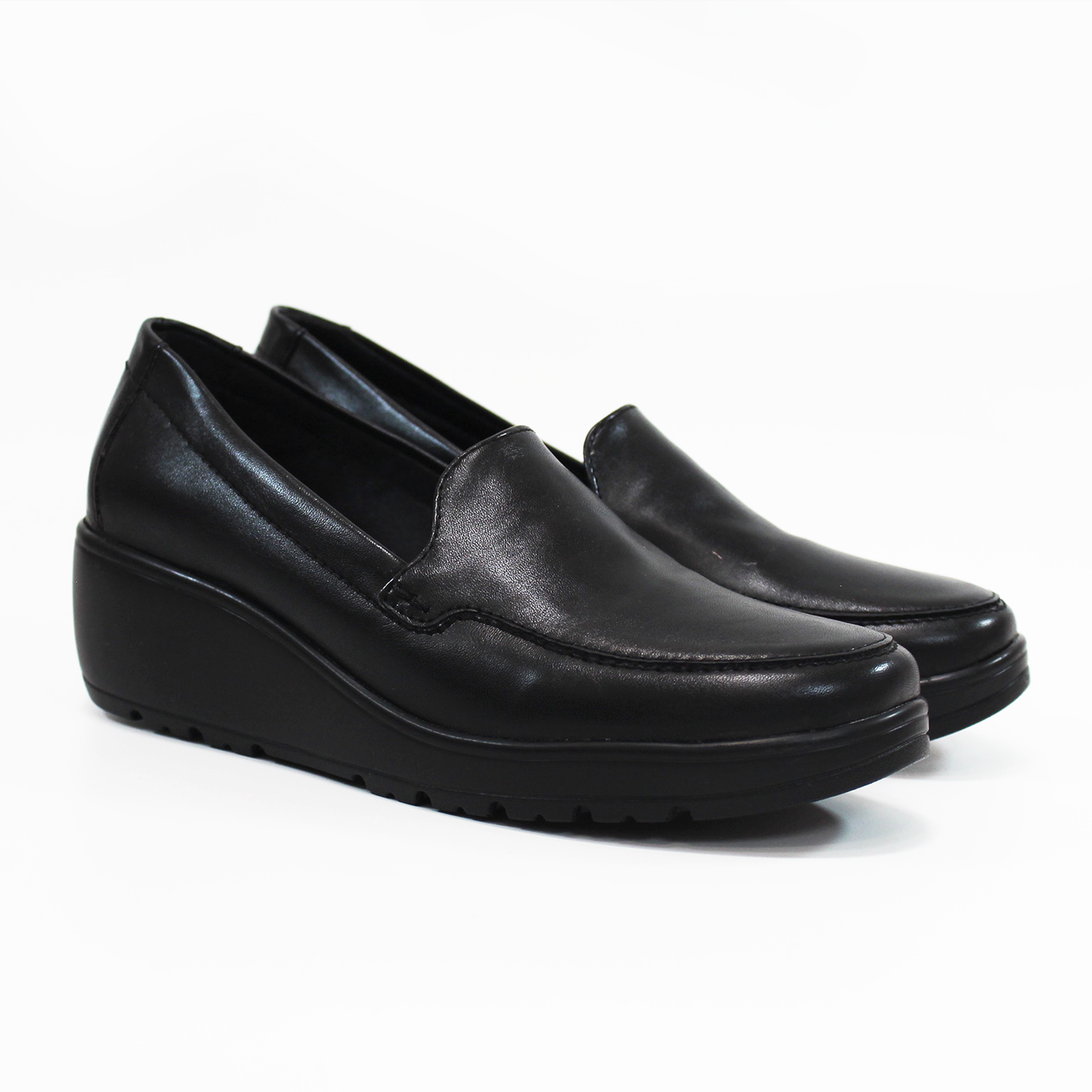 Zapato Confort Casual con Plataforma Negro para Dama NOMADAS
