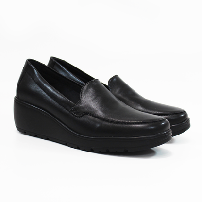 Zapato Confort Casual con Plataforma Negro para Dama NOMADAS