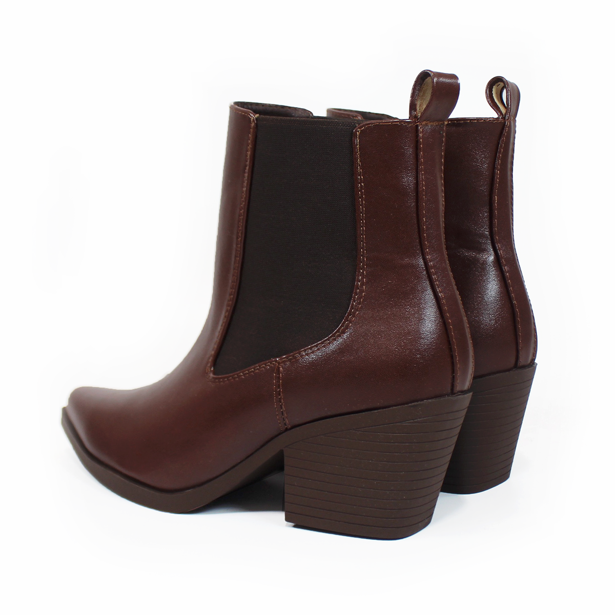 Botin Chelsea Vaquero NOMADAS Café Madera de Dama