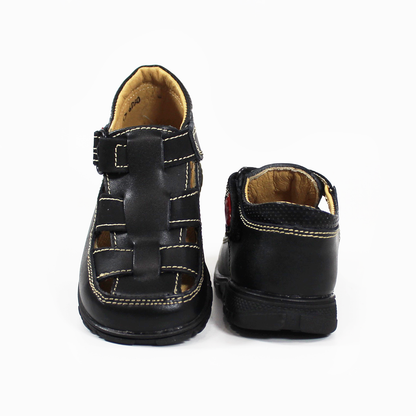Sandalia Pescador para Niño Negro con Velcro RUDITOS