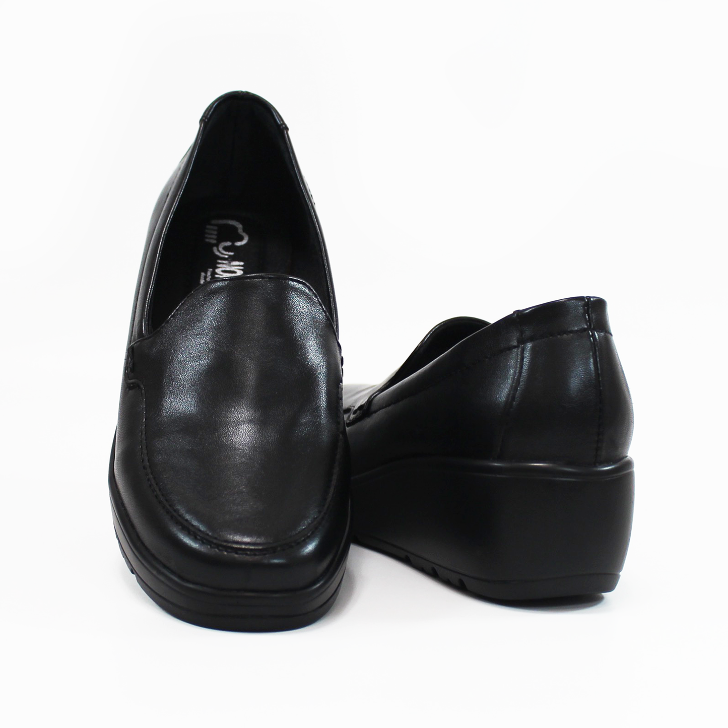 Zapato Confort Casual con Plataforma Negro para Dama NOMADAS