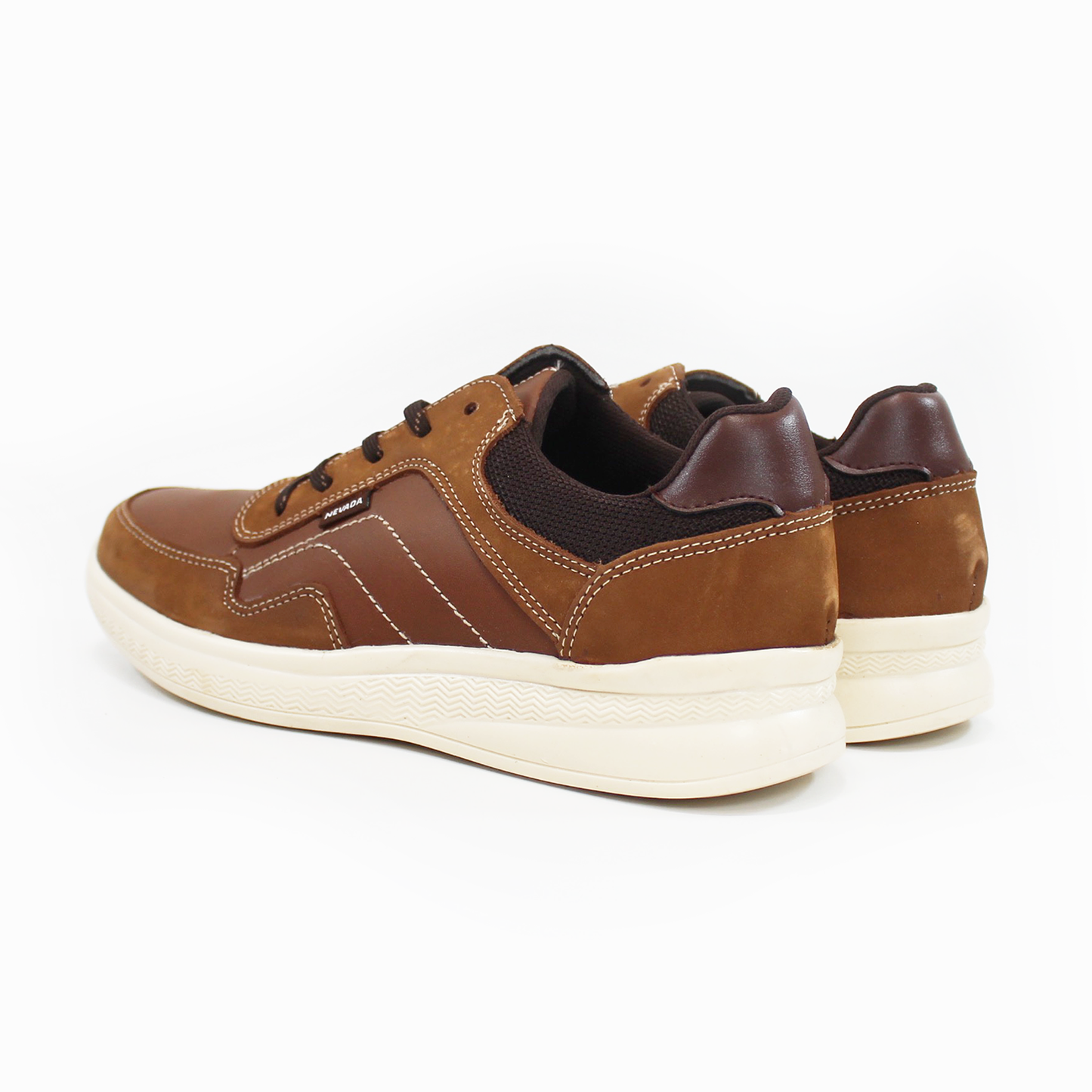 Zapato Sneaker Casual de Piel para Caballero NEVADA