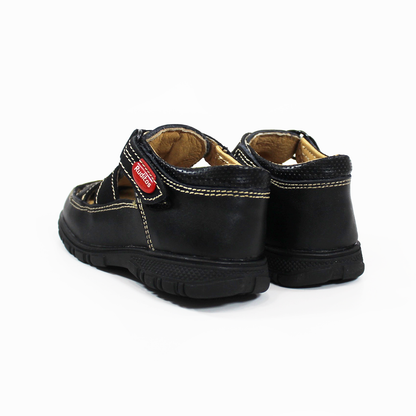 Sandalia Pescador para Niño Negro con Velcro RUDITOS