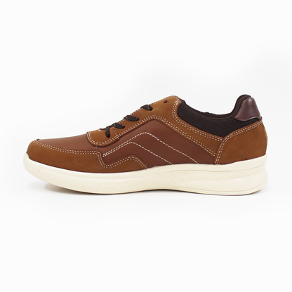 Zapato Sneaker Casual de Piel para Caballero NEVADA