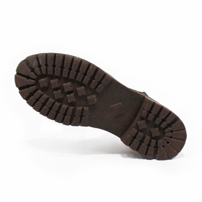 Bota de Trabajo Chelsea Café Crazy Suela Corcho Ambar para Caballero PMA