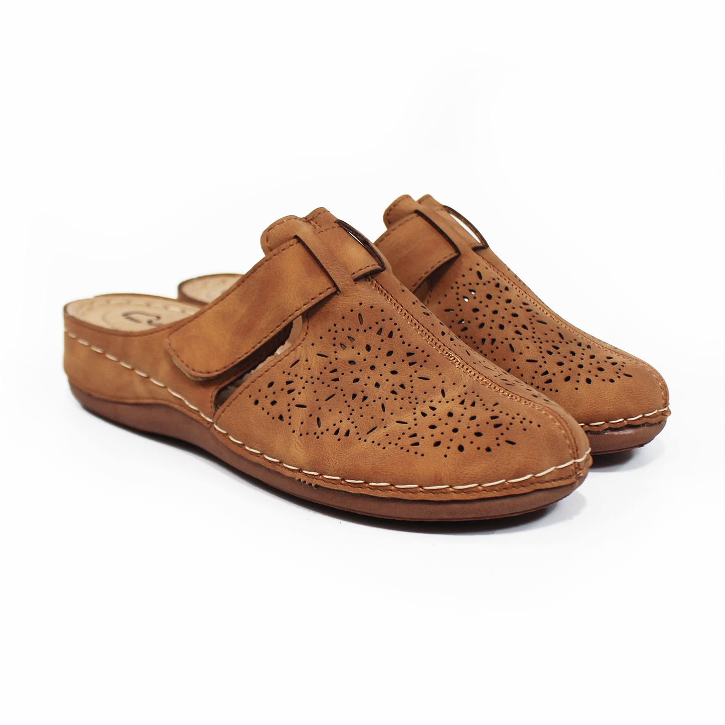 Zueco Confort NOMADAS Tan de Dama